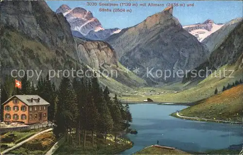 Saentis AR Seealpsee Altmann  Kat. Saentis