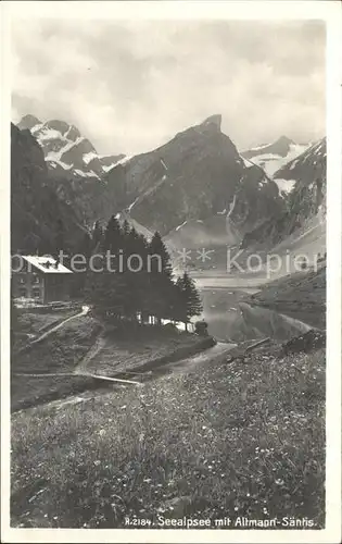 Saentis AR Seealpsee Altmann Kat. Saentis