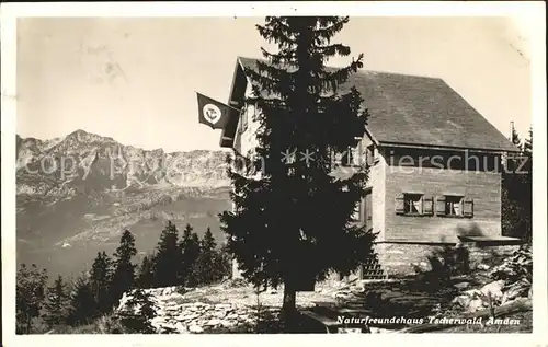 Amden SG Naturfreundehaus Tscherwald Alpen Kat. Amden