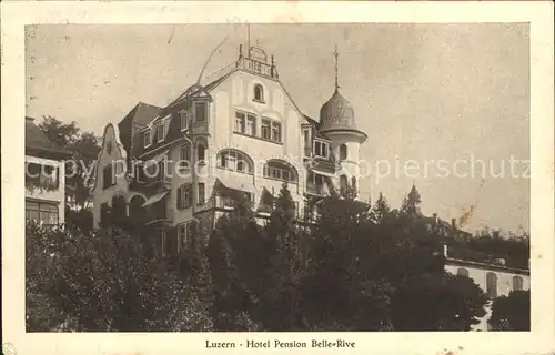 Luzern LU Hotel Pension Belle Rive Kat. Luzern