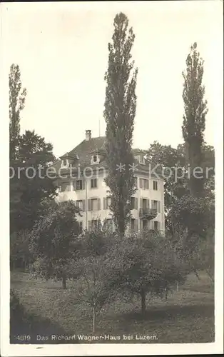 Luzern LU Richard Wagner Haus Kat. Luzern