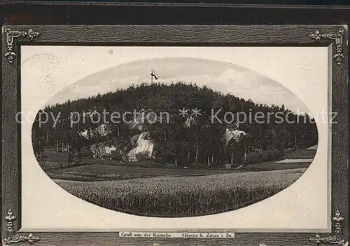 Hoernitz Zittau Koitsche Lausitzer Bergland Bilderrahmen Kat. Zittau