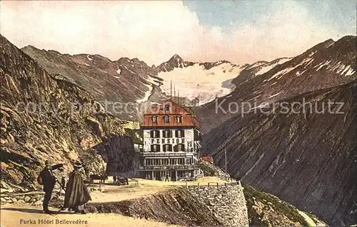 Furkapass Hotel Bellevedere / Furka /Rg. Gletsch