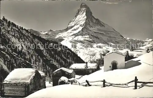 Findeln VS Zermatt Matterhorn Kat. Findelen