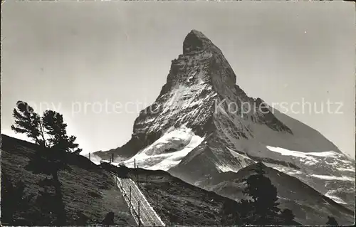 Zermatt VS Matterhorn Gornergrat Bahn Rifelalp  Kat. Zermatt