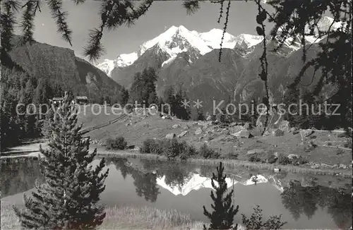 Graechen VS Graechensee Weisshorn Kat. Graechen