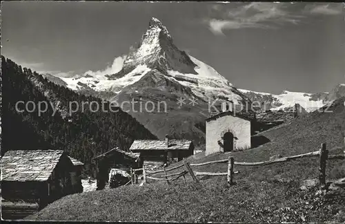 Zermatt VS Findeln Matterhorn Kat. Zermatt