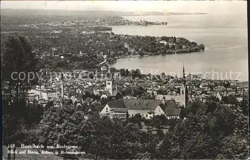 Rorschach Bodensee mit Horn Arbon Kat. Rorschach