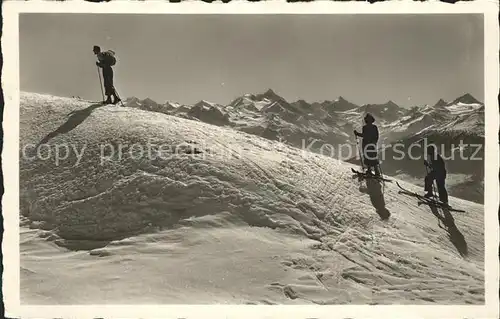 Crans sur Sierre Skigebiet  Kat. Crans Montana