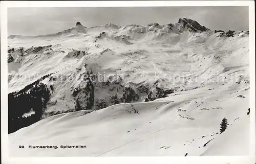 Flumserberge Spitzmellen / Flumserberg Bergheim /Bz. Sarganserland