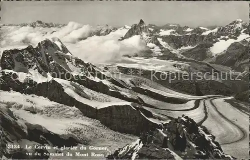 Cervino Glacier du Gorner / Matterhorn /Rg. Matterhorn