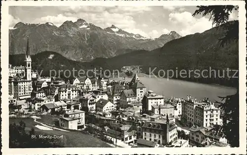 St Moritz Bad GR Dorf Kat. St Moritz