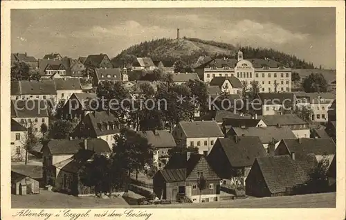 Altenberg Erzgebirge mit dem Geising Kat. Geising