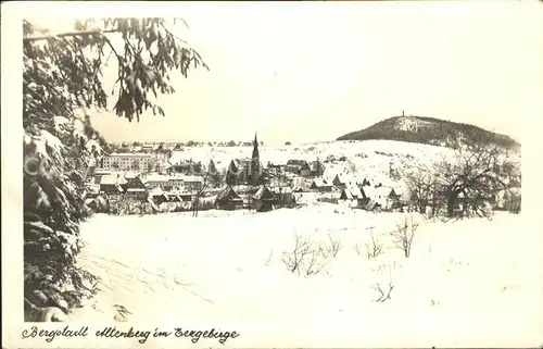 Altenberg Erzgebirge mit dem Geising Kat. Geising