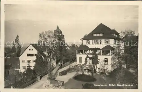 Rorschach Bodensee Staedt Krankenhaus Kat. Rorschach