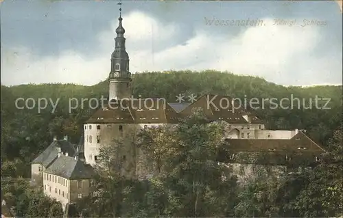 Weesenstein Koenigliches Schloss