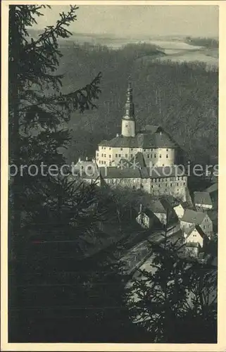 Weesenstein Schloss von Osten gesehen