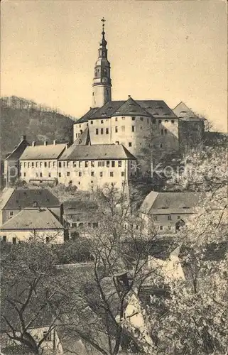 Weesenstein Schloss im Fruehling