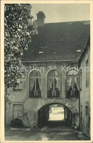 Weesenstein Schlosshof Inneres