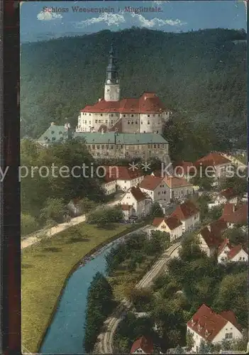 Weesenstein Schloss Weesenstein im Mueglitztal