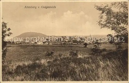 Altenberg Erzgebirge Blick vom Galgenteich Kat. Geising