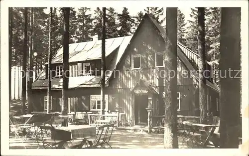 Altenberg Erzgebirge Waldschaenke Raupennest Kat. Geising