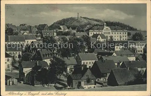 Altenberg Erzgebirge Blick zum Geising Kat. Geising