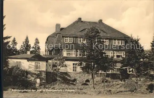 Georgenfeld Erholungsheim des SVK Kat. Zinnwald Georgenfeld