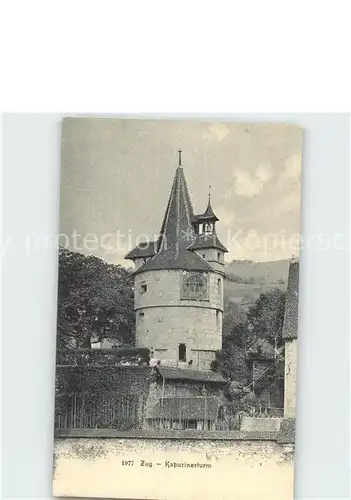 Zug ZG Kapuzinerturm Kat. Zug