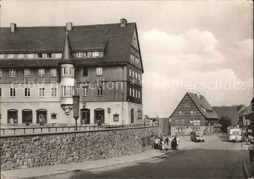 Altenberg Erzgebirge Stadtcafe in der Dresdener Strasse Kat. Geising