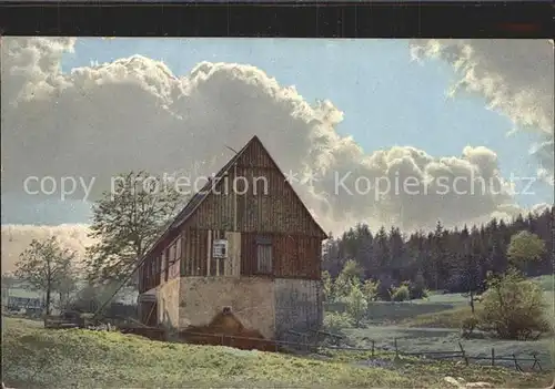 Altenberg Erzgebirge Rauschermuehle Photochromie Serie III Kat. Geising
