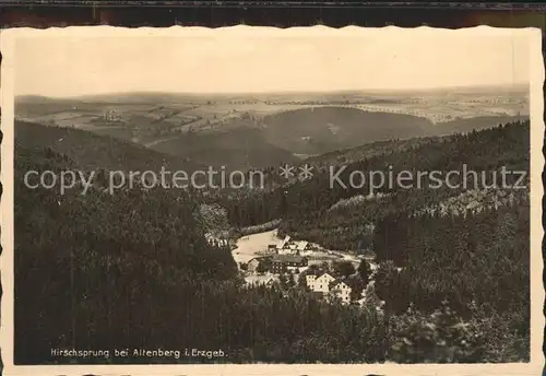 Altenberg Erzgebirge Hirschsprung Kat. Geising