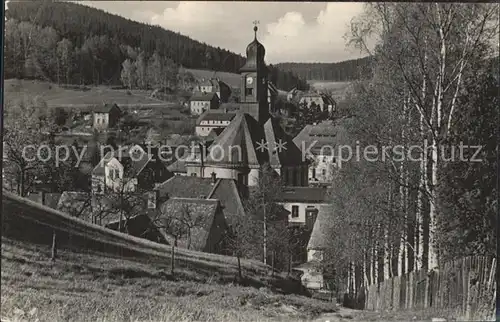 Schmiedeberg  Dippoldiswalde Dorfansicht