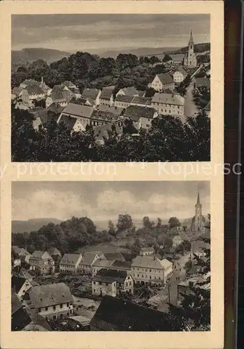 Bad Berggiesshuebel vor und nach der Katastrophe Juli 1927
