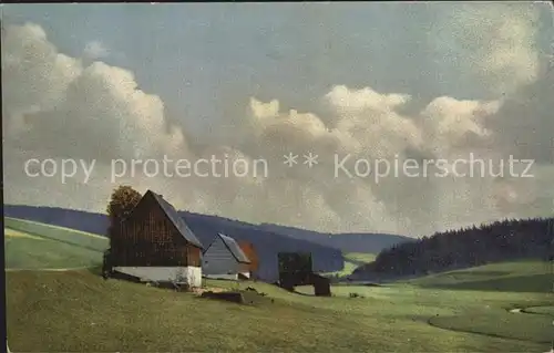 Kalkofen Rehefeld Landschaftspanorama Photochromie Serie IV Nr 132