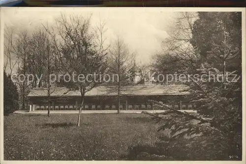 Bad Kreischa Sanatorium Liegehalle