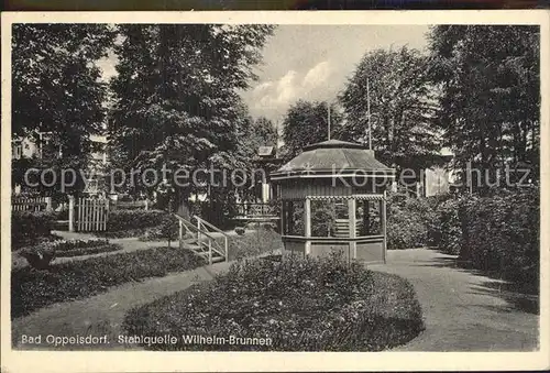 Bad Oppelsdorf Zittau Stahlquelle Wilhelm Brunnen