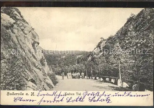 Suderode Bad Harz Kalte Tal Kat. Quedlinburg