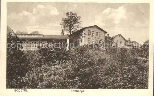 Bodetal Harz Rosstrappe Kat. Treseburg