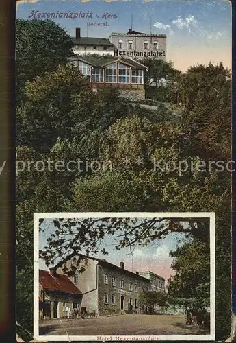 Bodetal Harz Hexentanzplatz Hotel Kat. Treseburg