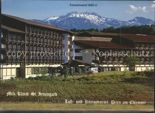 Kampenwand Chiemgau Med. Klinik St. Irmingard Kneipkurort Prien Chiemsee / Aschau i.Chiemgau /Rosenheim LKR