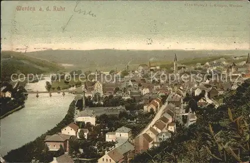 Werden Ruhr Panorama Kat. Essen