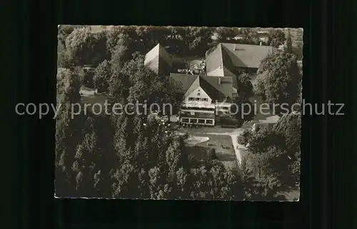 Bad Holzhausen Luebbecke Kurhaus Holsing Fliegeraufnahme Kat. Preussisch Oldendorf