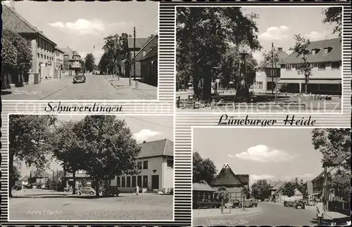 Lueneburger Heide Schneverdingen Schulstr. Markt Kat. Walsrode