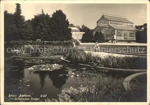 Dahlem Berlin Botanischer Garten / Berlin /Berlin Stadtkreis