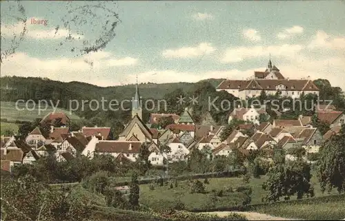 Iburg Teutoburger Wald Panorama Kat. Hoerstel