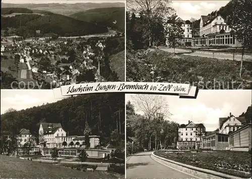 Langen Brombach Panorama Kurheim Kat. Brombachtal