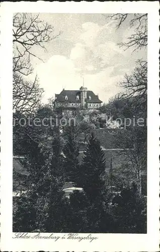 Wesergebirge Schloss Arensburg Kat. Rinteln
