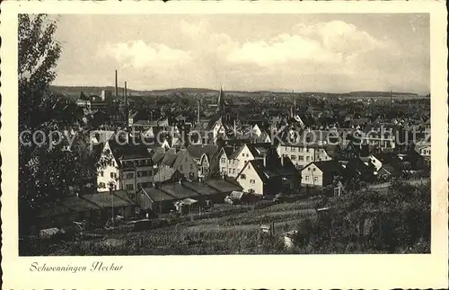 Schwenningen Neckar Panorama / Villingen-Schwenningen /Schwarzwald-Baar-Kreis LKR