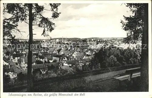 Schwenningen Neckar Panorama Uhrenstadt / Villingen-Schwenningen /Schwarzwald-Baar-Kreis LKR
